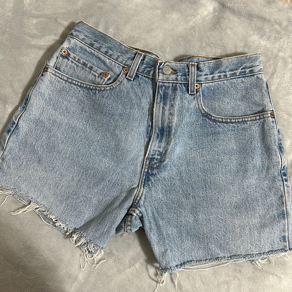 Levi denim shorts